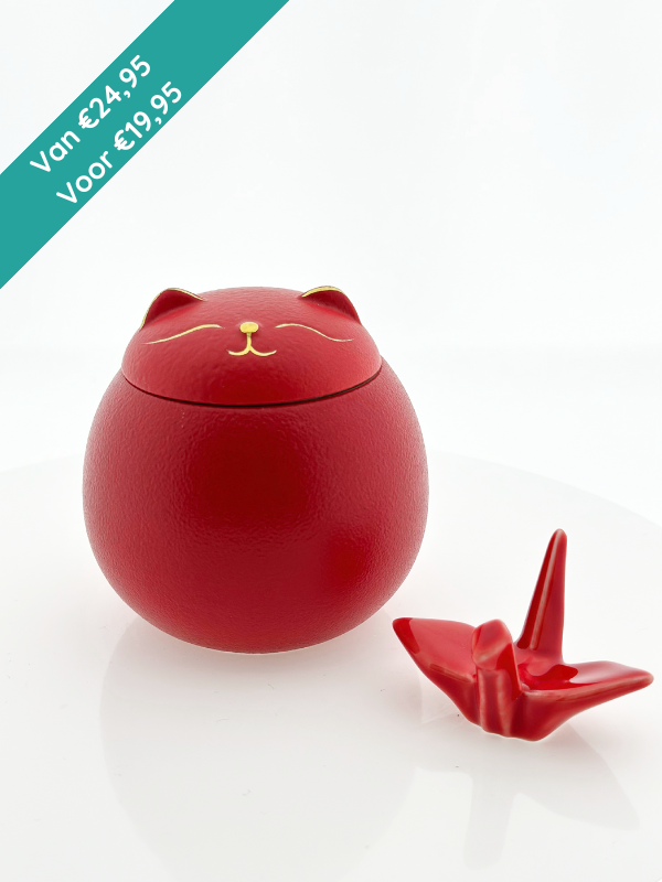Mini poezenurn - Rood